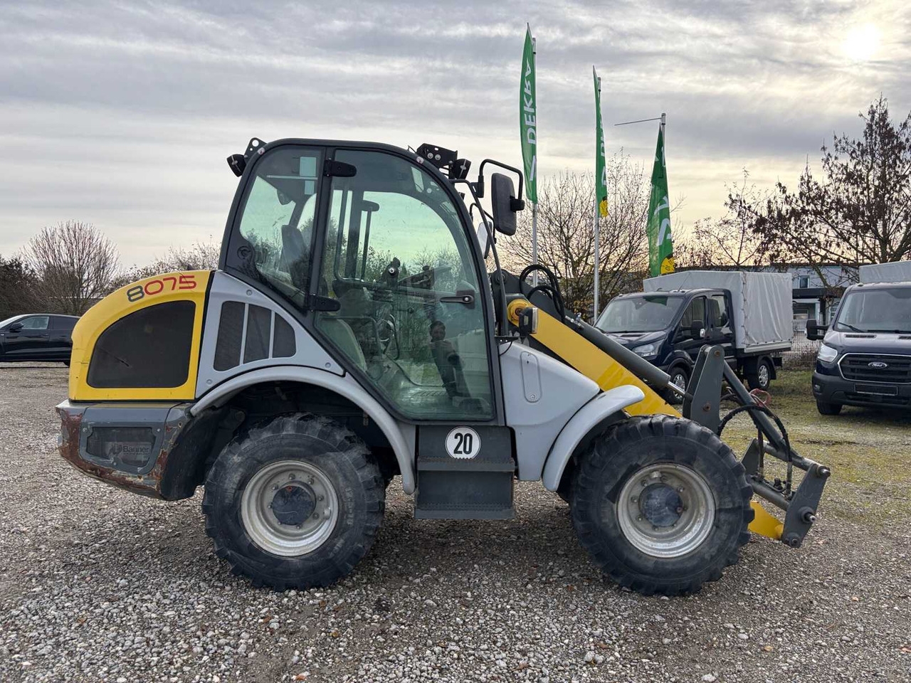 Baggerlader KRAMER 8075 BACKHOE LOADER KRAMER 8075 BACKHOE LOADER- Photo 4