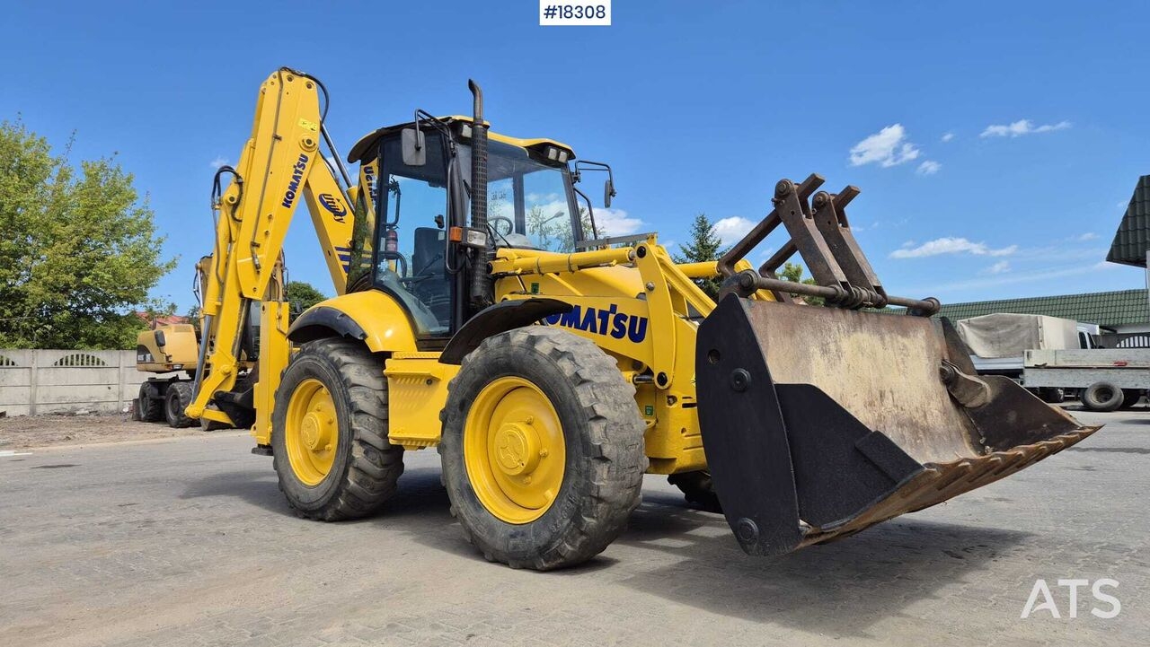 Baggerlader KOMATSU WB 97S backhoe loader (2005) KOMATSU WB 97S backhoe loader (2005)- Photo 5