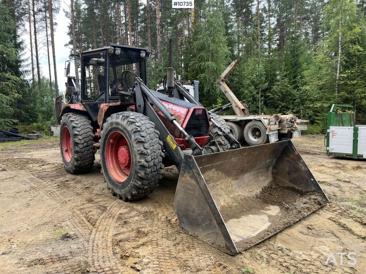 Backhoe loader HUDDIG 960 C6 Backhoe Loader- Photo 4