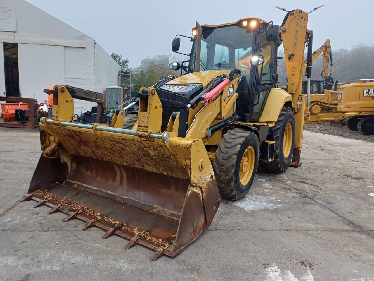Baggerlader CAT 428-07- Photo 2