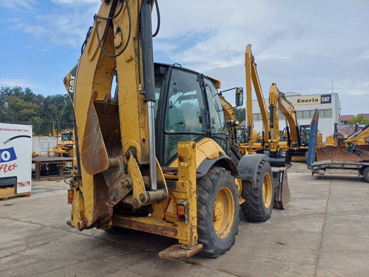 Baggerlader CAT 444E- Photo 3