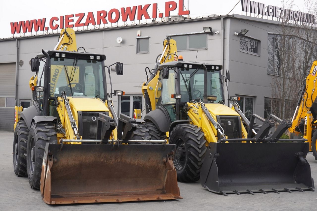 Baggerlader NEW HOLLAND B 115 C backhoe loader / 1000 MTH ! / 2021- Photo 2