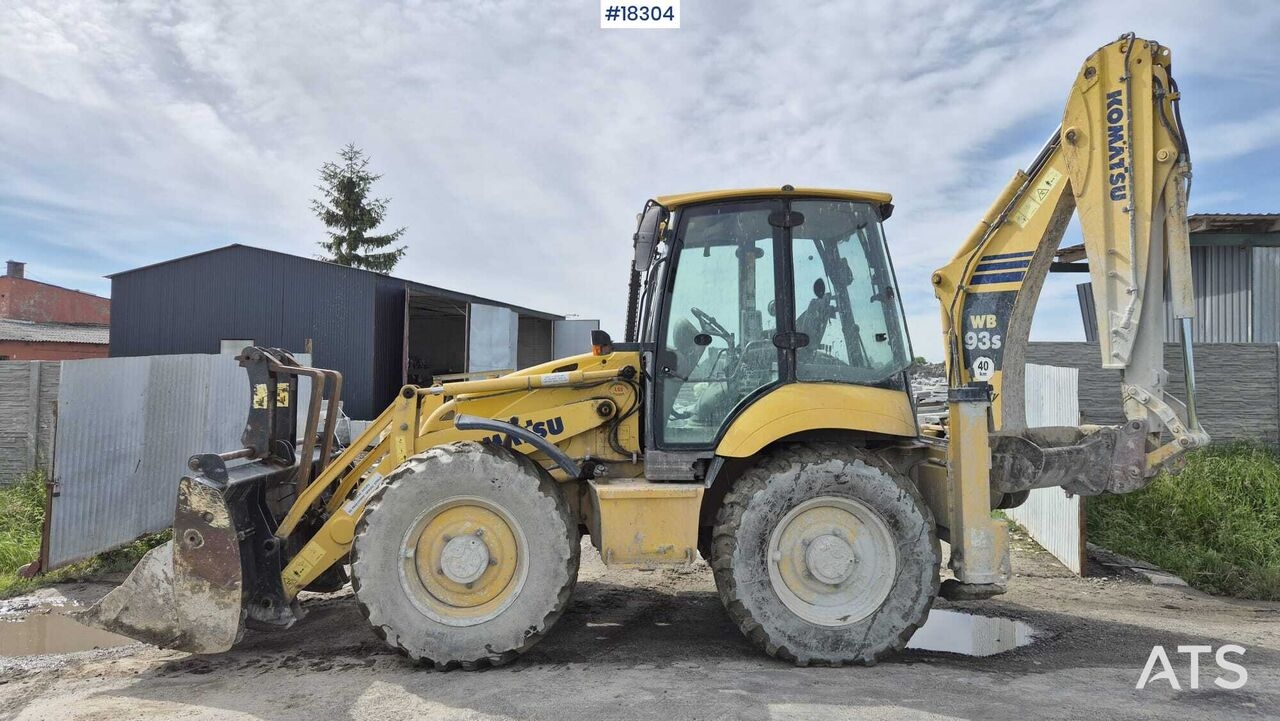 Koparko-ładowarka KOMATSU WB 93S-5E0 backhoe loader (2011) KOMATSU WB 93S-5E0 backhoe loader (2011)- Photo 5