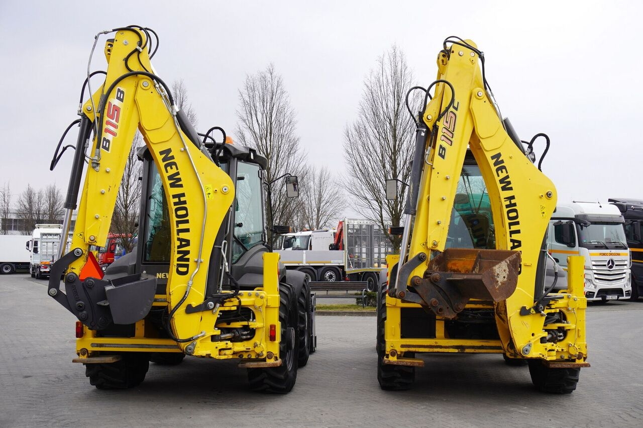 Baggerlader New Holland B 115 C backhoe loader / 1000 MTH ! / 2021 / 2 units- Photo 3
