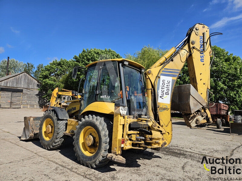 Baggerlader Komatsu WB93S-5- Photo 4