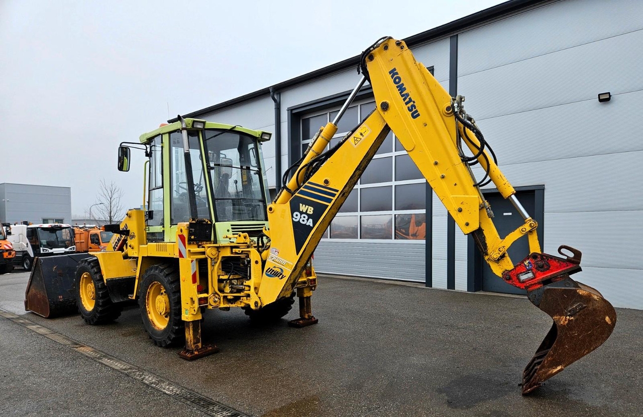 Graaflaadmachine Komatsu WB98A-2 4x4 Teleskop Klappschaufel Komatsu WB98A-2 4x4 Teleskop Klappschaufel- Photo 3