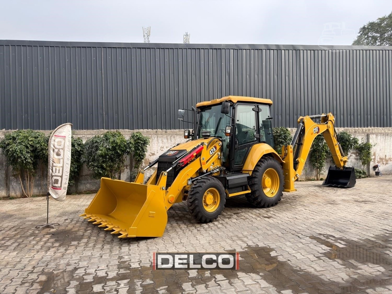 Backhoe loader 424 424- Photo 2