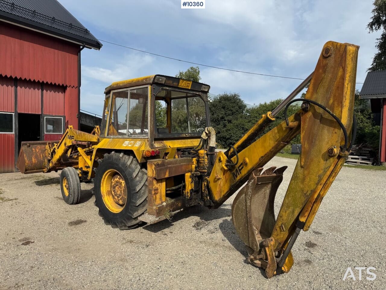 Baggerlader Massey ferguson 50B Backhoe Loader- Photo 2