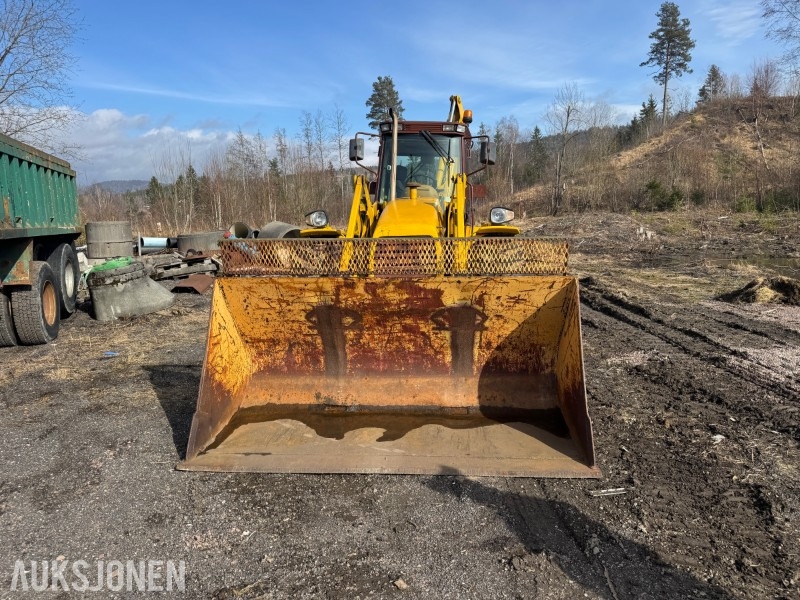 Koparko-ładowarka 1998 Hydrema 906 Leddstyrt Traktorgraver med skuffer og pallegaffel 1998 Hydrema 906 Leddstyrt Traktorgraver med skuffer og pallegaffel- Photo 2