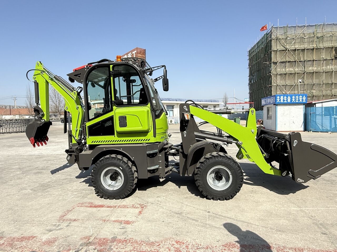Backhoe loader NICOSAIL 18-25 Backhoe Loader 3.4T 56HP New 2026- Photo 5