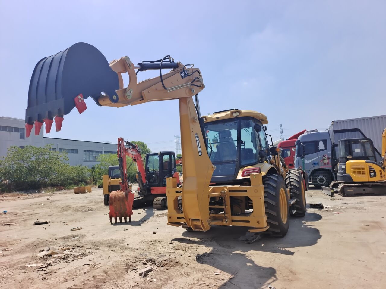 Backhoe loader JCB 4CX-China’s Biggest Supplier 3000 units 3000 units in stock- Photo 4