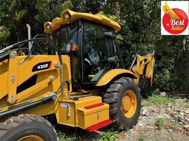 Backhoe loader Caterpillar 420F2- Photo 3