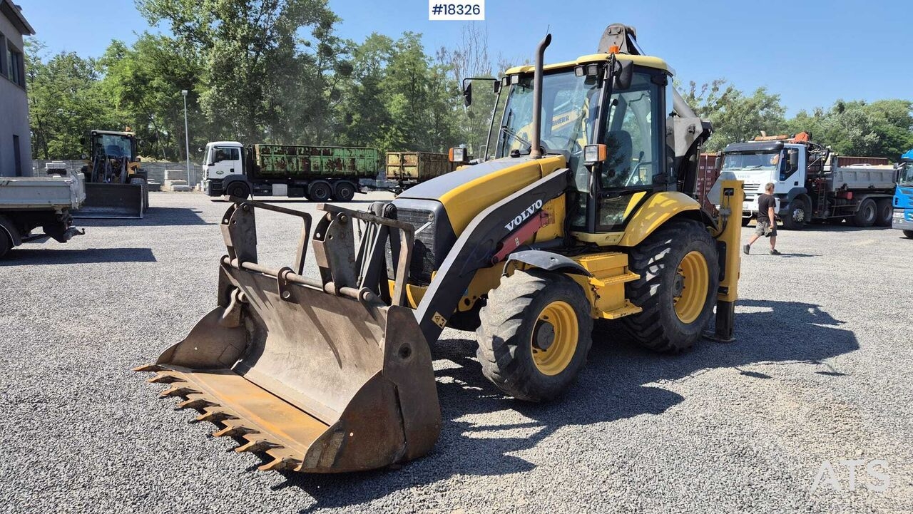 Backhoe loader VOLVO BL71 backhoe loader (2008) VOLVO BL71 backhoe loader (2008)- Photo 4