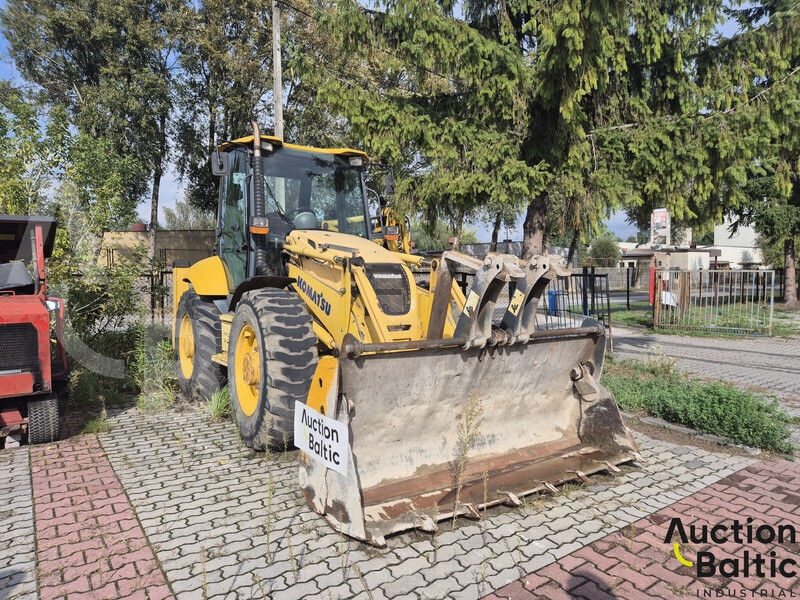 Backhoe loader Komatsu WB93S- Photo 3