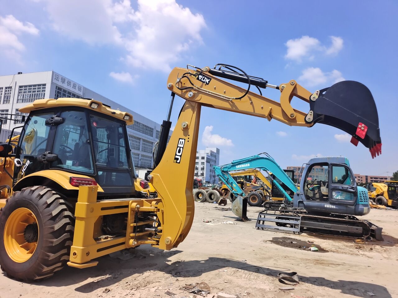 Baggerlader JCB 4CX-China Biggest Supplier 3000 units 3000 units in stock- Photo 5
