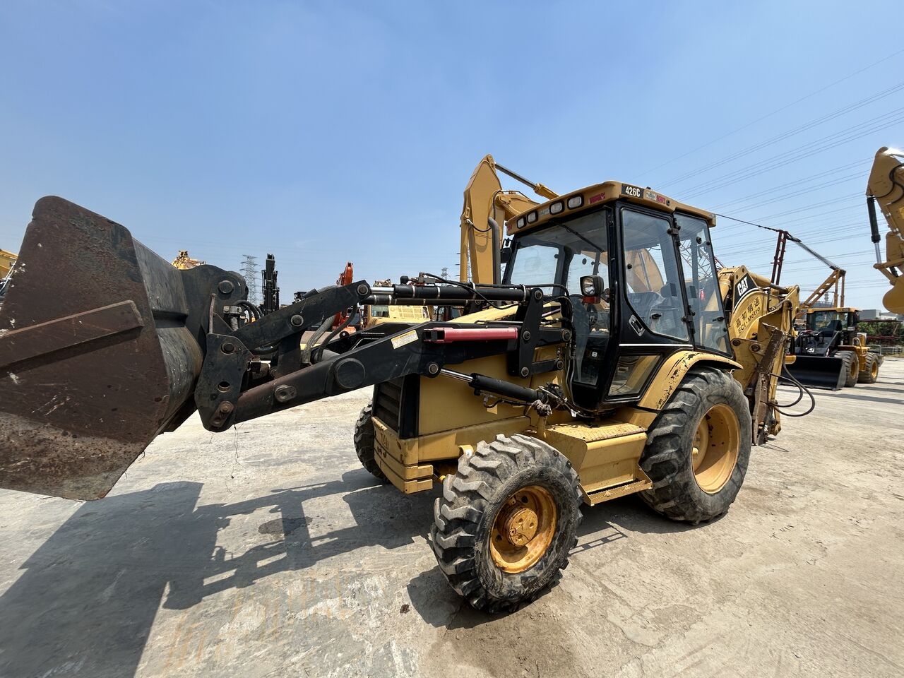 Baggerlader CAT 426C- Photo 5