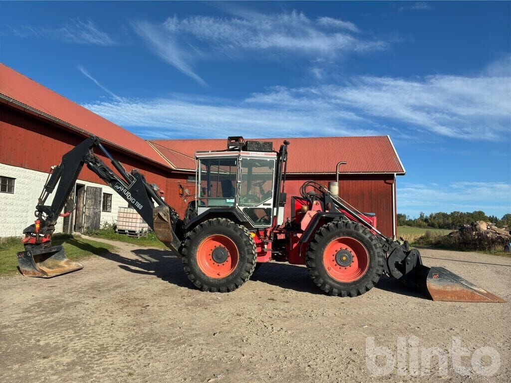 Backhoe loader Grävlastare HUDDIG 1160- Photo 4