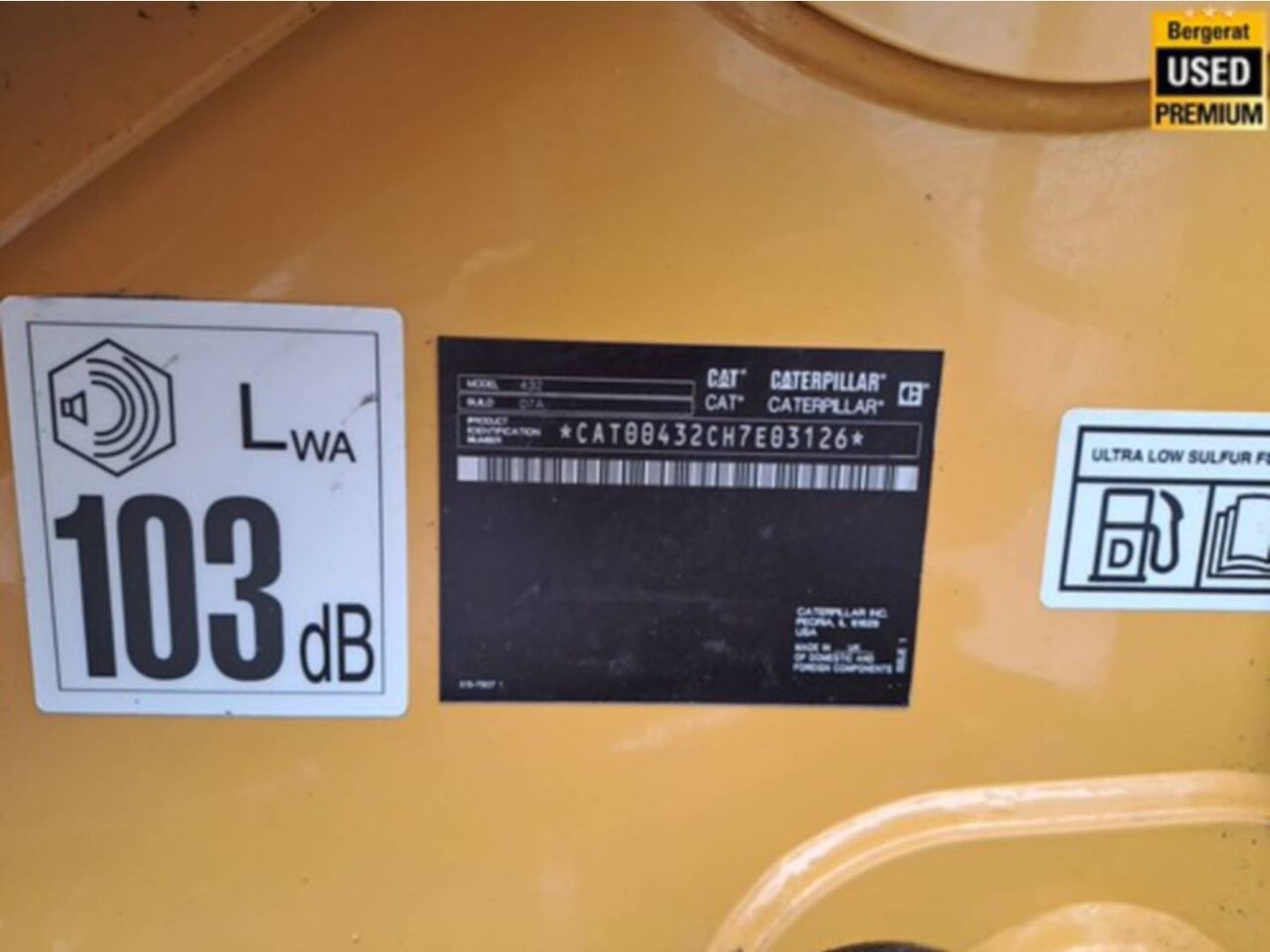 Baggerlader CAT 432- Photo 5