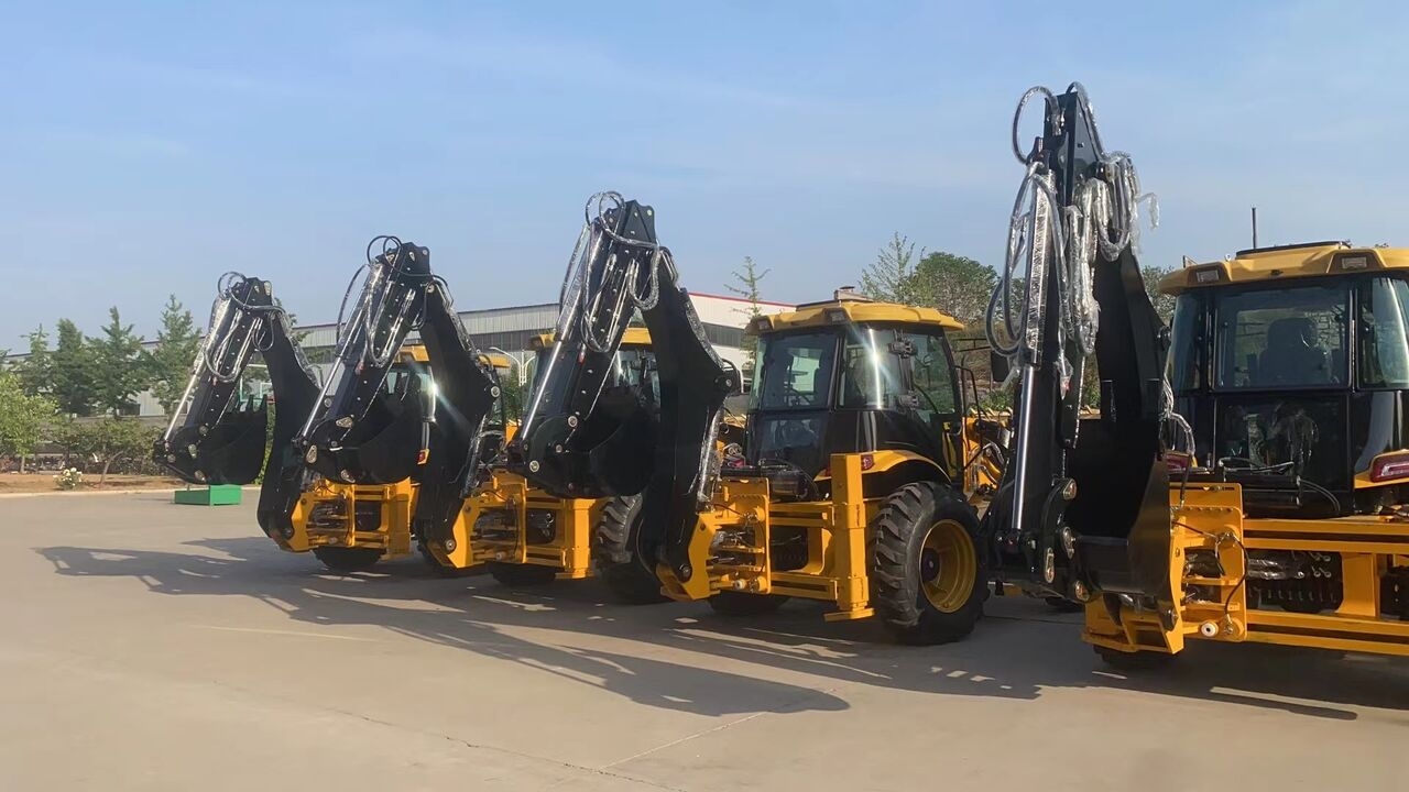 Baggerlader HT 3000KG Backhoe Loader HT 3000KG Backhoe Loader- Photo 2