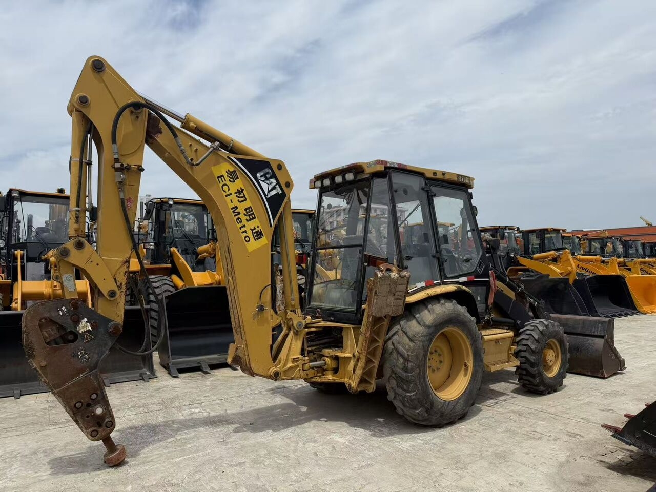Backhoe loader CATERPILLAR 426C- Photo 2