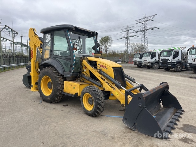 Koparko-ładowarka 2017 New Holland B80B-SS 4x4 Backhoe Loader 2017 New Holland B80B-SS 4x4 Backhoe Loader- Photo 4