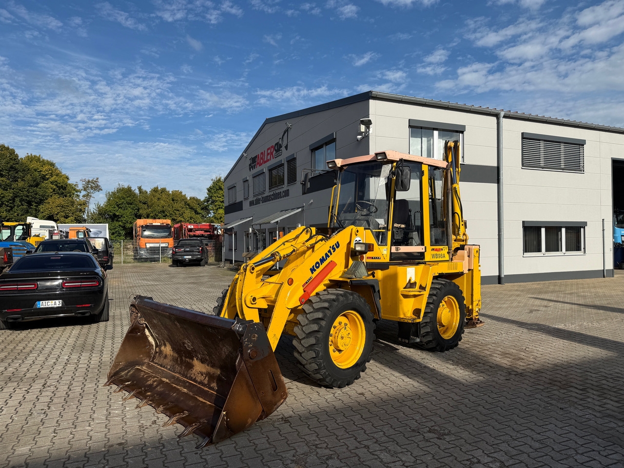 Backhoe loader Komatsu WB98A-2 Baggerlader SW Komatsu WB98A-2 Baggerlader SW- Photo 3