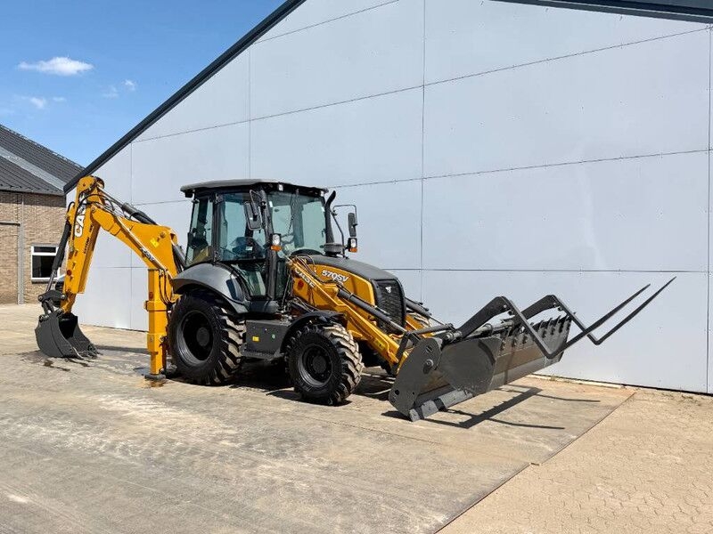 Graaflaadmachine 570SV - 6/1 Bucket / Telescopic Boom / Airco 570SV - 6/1 Bucket / Telescopic Boom / Airco- Photo 4