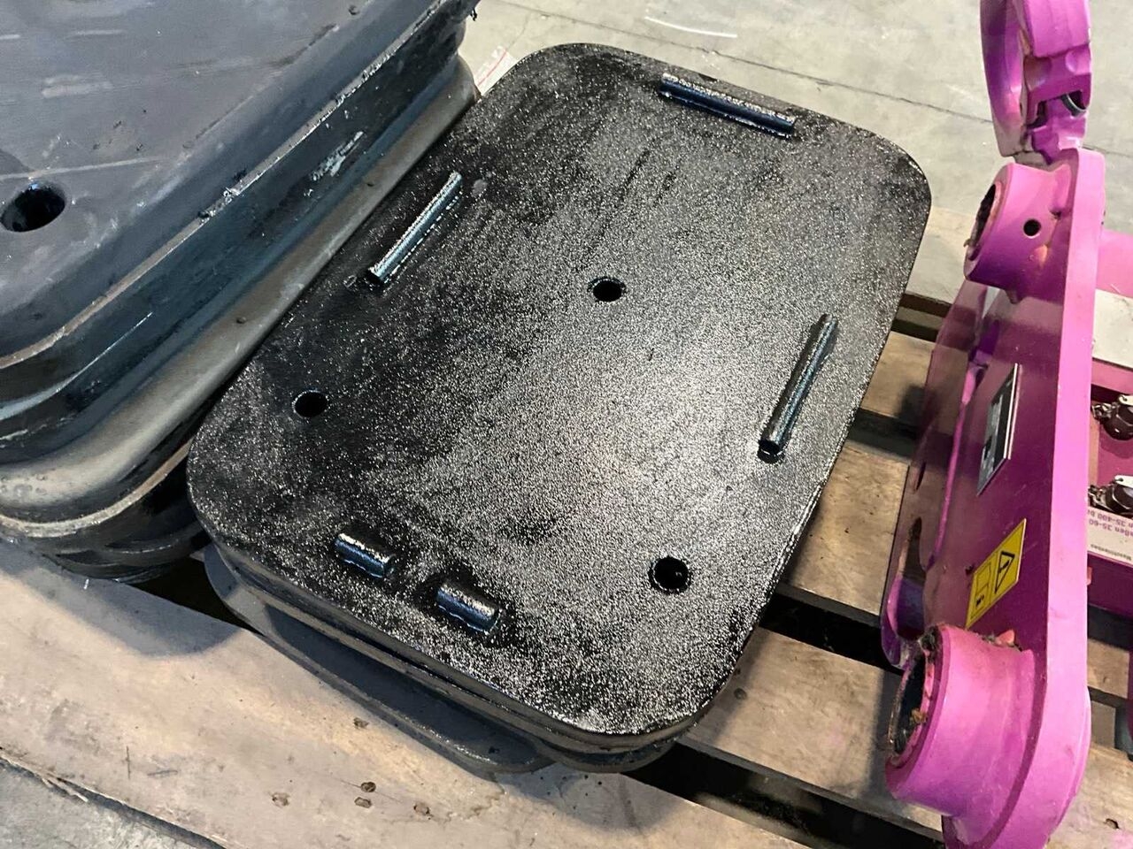 Baggerlader 3CX / 4CX RUBBER SUPPORT PLATES FOR JCB BACKHOE LOADERS (4X)- Photo 3