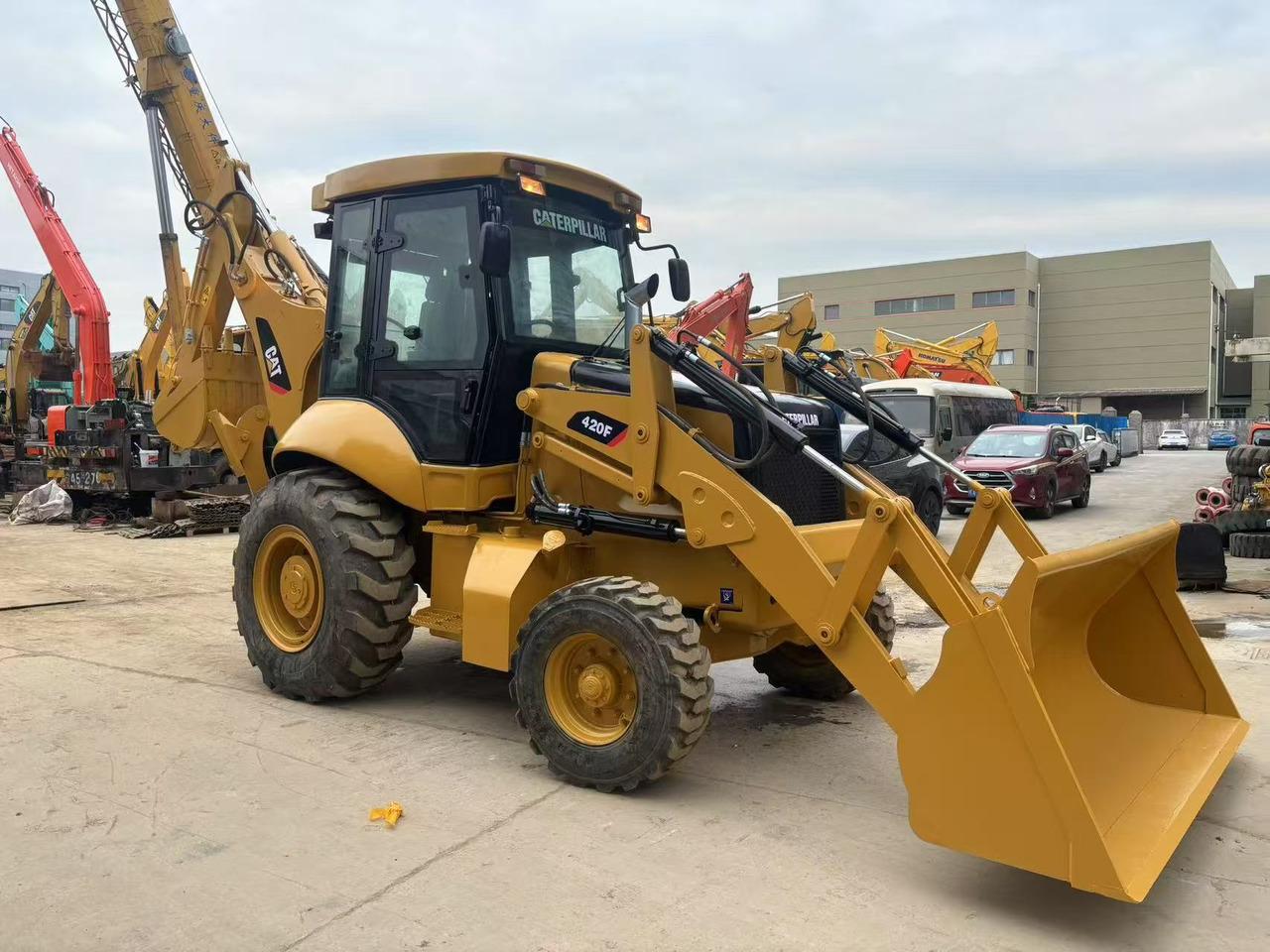 Baggerlader 420 Backhoe Loader CAT 420 420F 420F2 JCB 3CX 4CX with Excellent Quality for Sale 420 Backhoe Loader CAT 420 420F 420F2 JCB 3CX 4CX with Excellent Quality for Sale- Photo 3