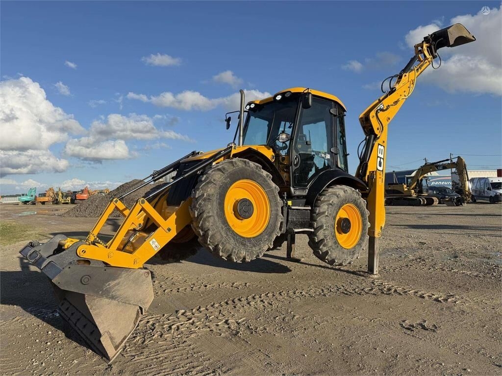 Backhoe loader JCB 4 CX , quick coupler front & b- Photo 2