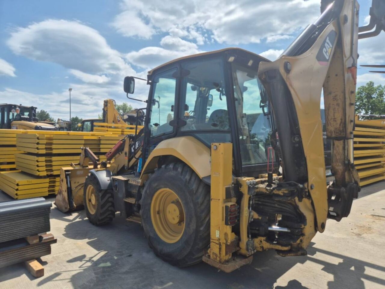 Baggerlader CAT 428F2- Photo 4