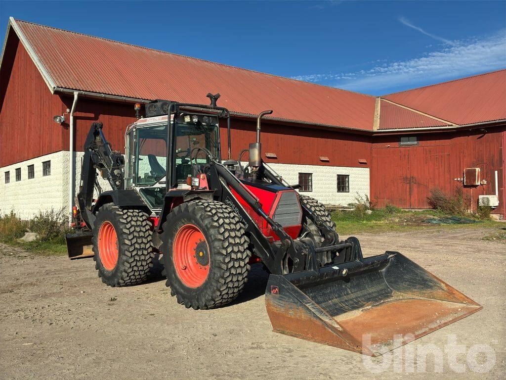 Backhoe loader Grävlastare HUDDIG 1160- Photo 3