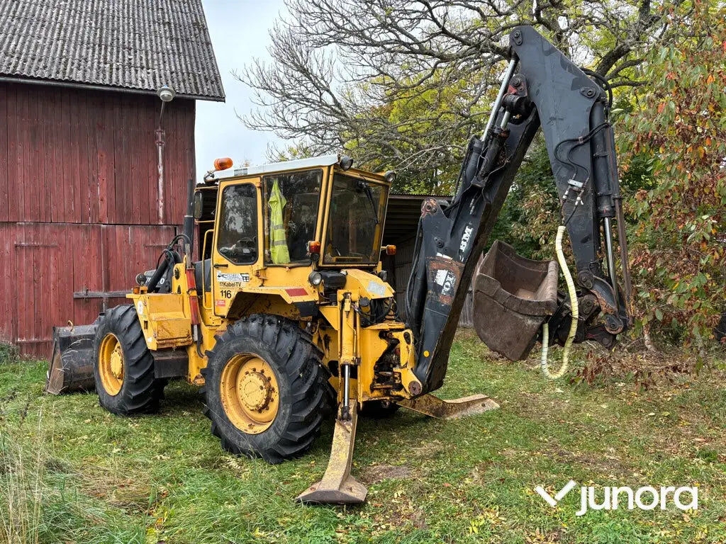 Baggerlader Traktorgrävare Volvo BM 6300- Photo 4