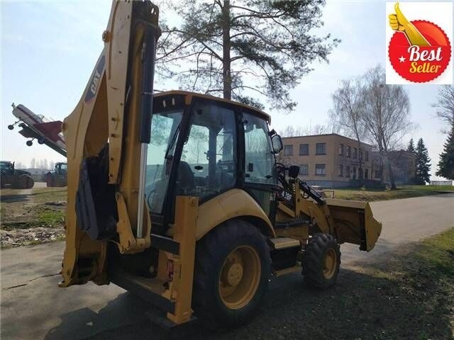 Backhoe loader Caterpillar 428F- Photo 3