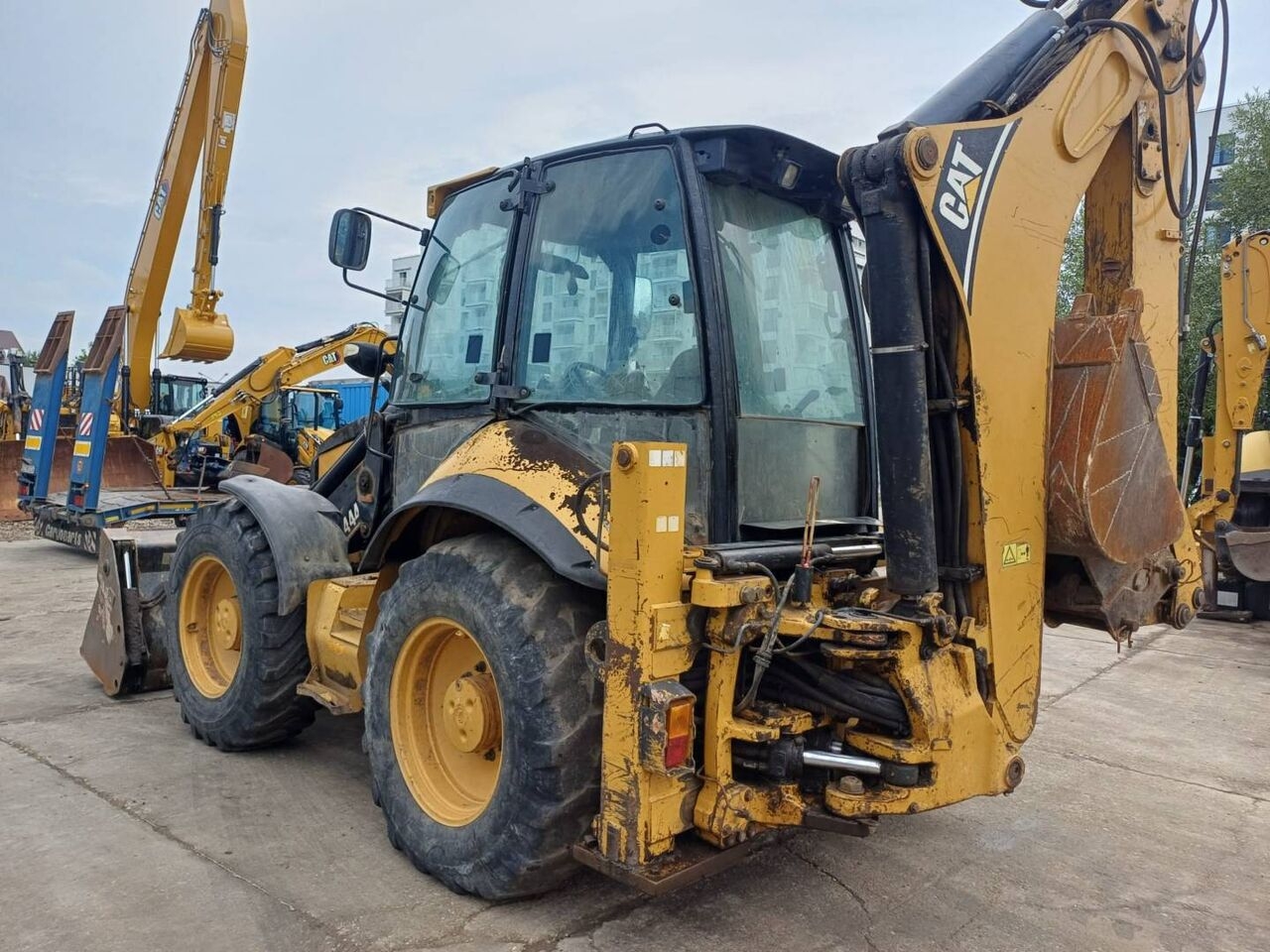 Baggerlader CAT 444E- Photo 4