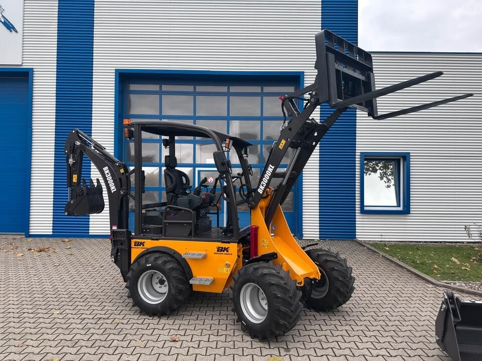 Baggerlader Baggerlader BK3000KL 2-IN-1 mit 4x4-Allrad inkl. 4-IN-1 Schaufel *INKL.19% MWST*BERGER KRAUS*KUBOTA* SOFORT!*- Photo 4