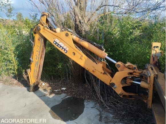 Baggerlader Tractopelle CASE 580 SLE - Non roulant Tractopelle CASE 580 SLE - Non roulant- Photo 2
