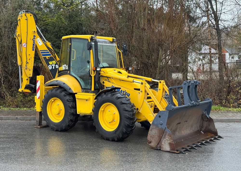 Koparko-ładowarka Komatsu * Koparko Ładowarka * Komatsu WB 97 S Utility * Komatsu * Koparko Ładowarka * Komatsu WB 97 S Utility *- Photo 2