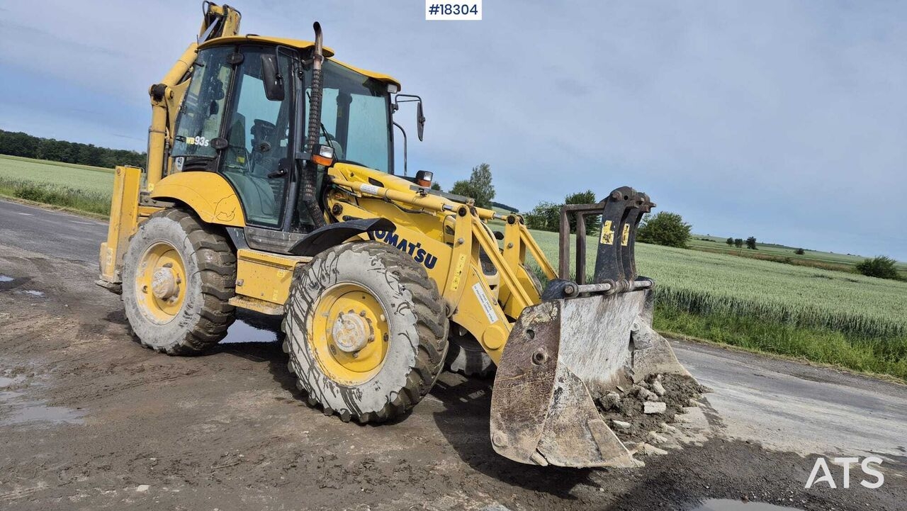 Koparko-ładowarka KOMATSU WB 93S-5E0 backhoe loader (2011) KOMATSU WB 93S-5E0 backhoe loader (2011)- Photo 3