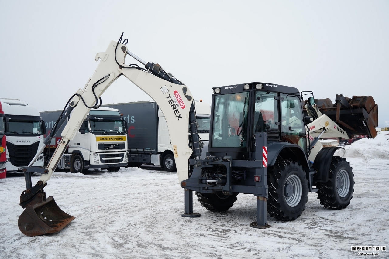 Baggerlader TEREX TLB 990 / KOPARKO-ŁADOWARKA / KOMPLET ŁYŻEK / 3 300 MTH / TEREX TLB 990 / KOPARKO-ŁADOWARKA / KOMPLET ŁYŻEK / 3 300 MTH /- Photo 5
