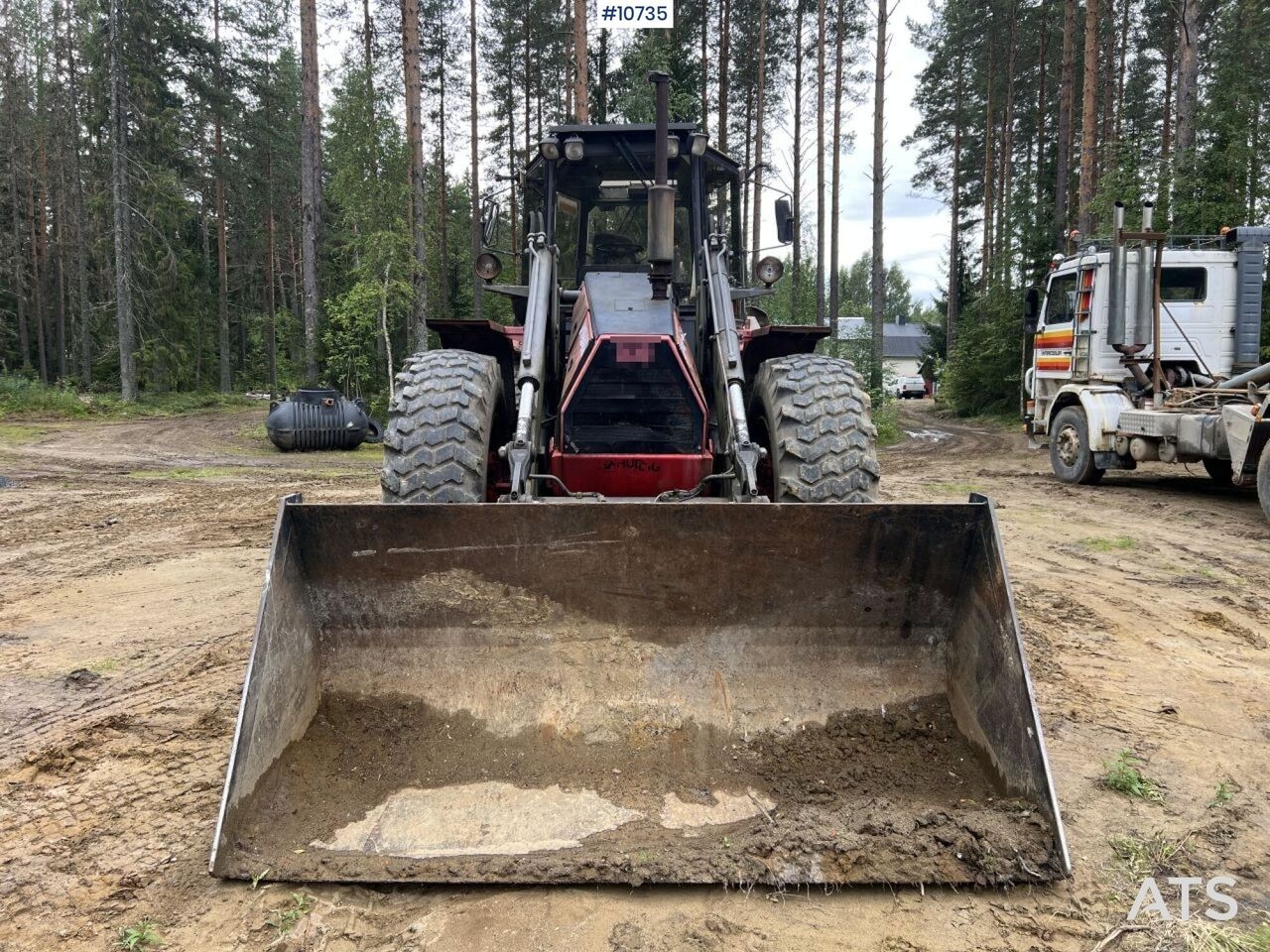 Backhoe loader HUDDIG 960 C6 Backhoe Loader- Photo 3