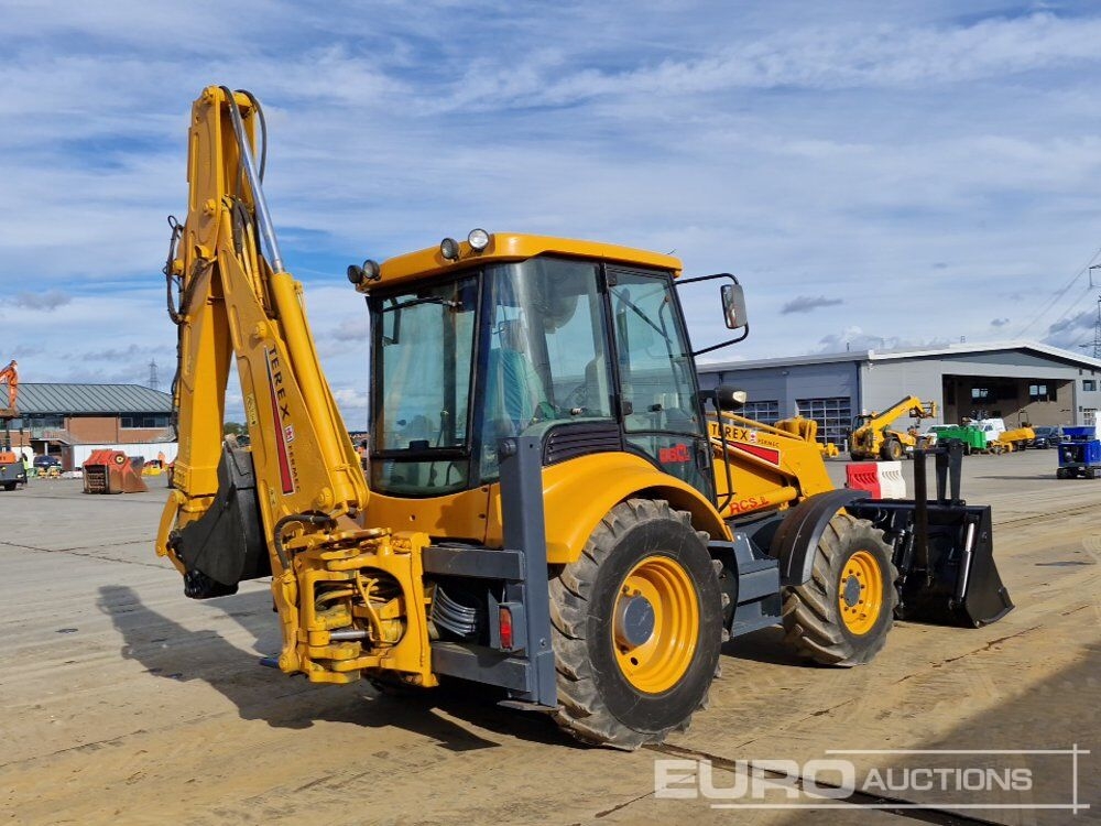 Backhoe loader Terex 4WD Turbo Backhoe Loader, QH, Front QH- Photo 5