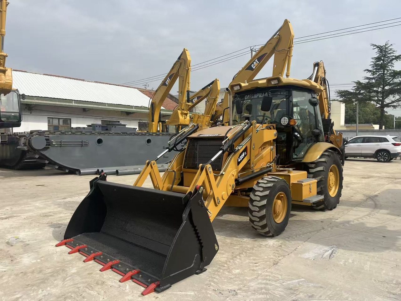 Graaflaadmachine New 420F Backhoe Loader CAT 93hp Construction Loader Backhoe Global Export New 420F Backhoe Loader CAT 93hp Construction Loader Backhoe Global Export- Photo 5