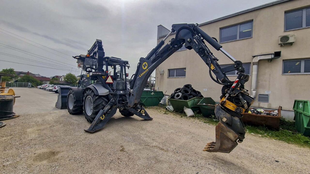 Backhoe loader Lännen 8800K- Photo 4