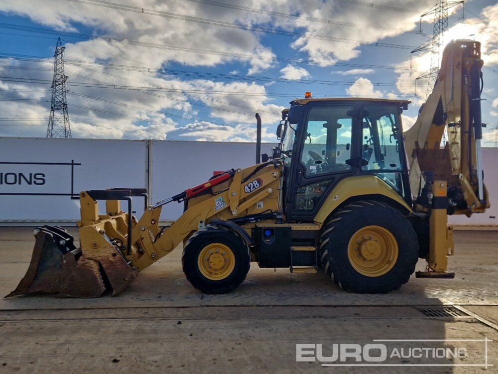Backhoe loader 2023 CAT 428- Photo 2