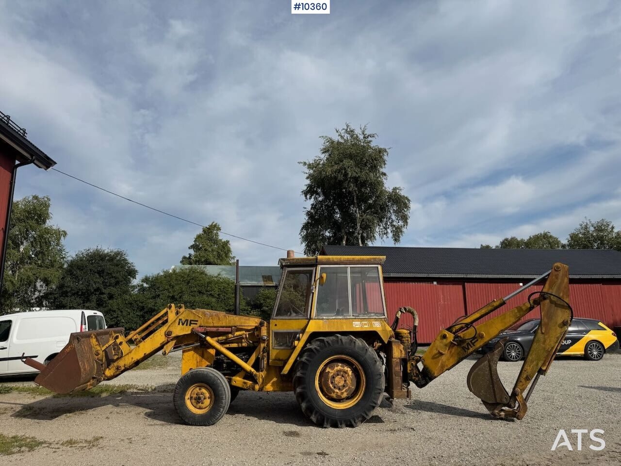 Baggerlader Massey ferguson 50B Backhoe Loader- Photo 3