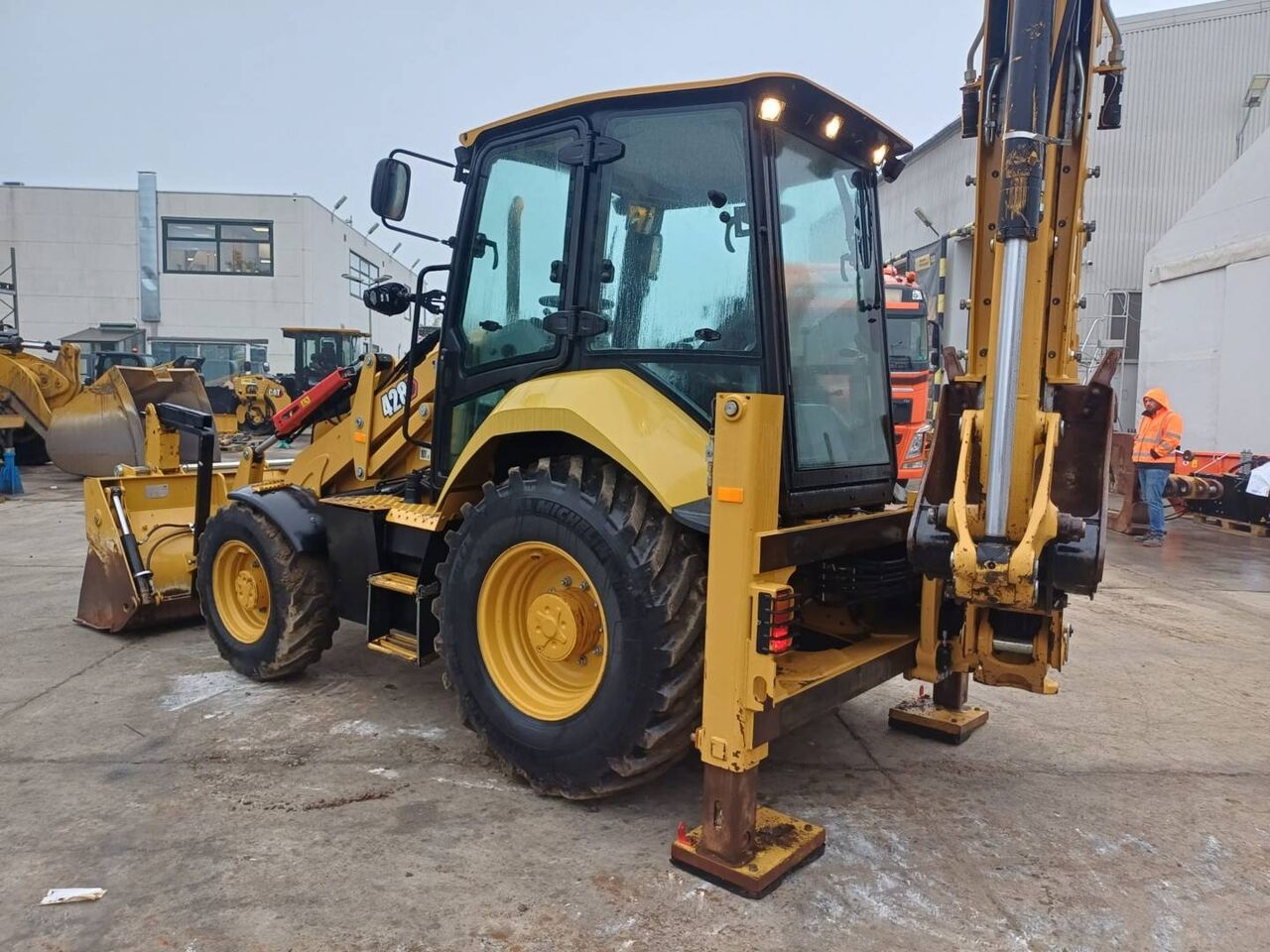 Baggerlader CAT 428-07- Photo 4