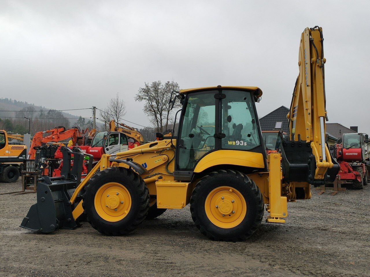 Backhoe loader WB 93S-5E0 Bez Luzów Zadbana Sprawna Super Stan !!! WB 93S-5E0 Bez Luzów Zadbana Sprawna Super Stan !!!- Photo 5